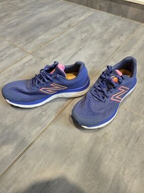 New Balance 680v7 Women's Running Shoes Purple Pink Size 9.5